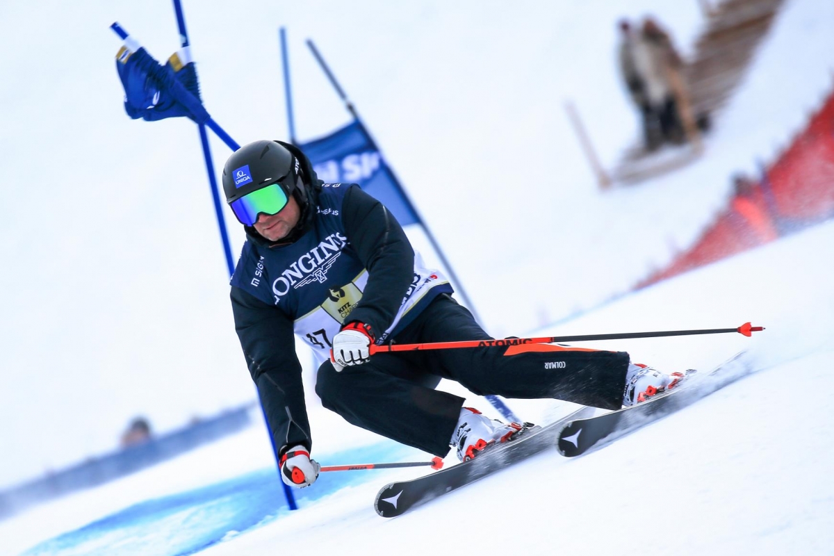 KITZBUEHEL,AUSTRIA,20.JAN.18 - ALPINE SKIING - FIS World Cup, men, Hahnenkamm-race, downhill, Charity Race. Image shows Stephan Eberharter. Photo: GEPA pictures/ Mario Buehner