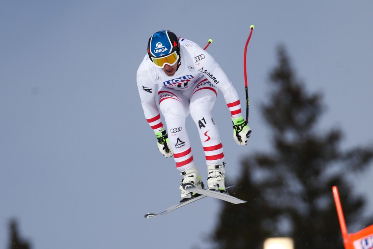 ARE,SWEDEN,14.MAR.18 - ALPINE SKIING - FIS World Cup Final, downhill, men. Image shows Matthias Mayer (AUT). Photo: GEPA pictures/ Daniel Goetzhaber